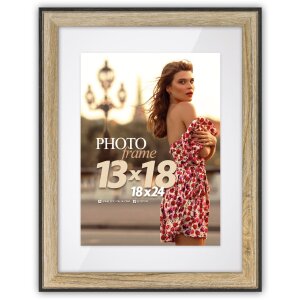ZEP MDF-Fotorahmen Roma creme 20x30 cm mit Passepartout...