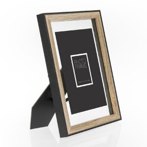 ZEP MDF-Fotorahmen Roma creme 20x30 cm mit Passepartout 15x20 cm