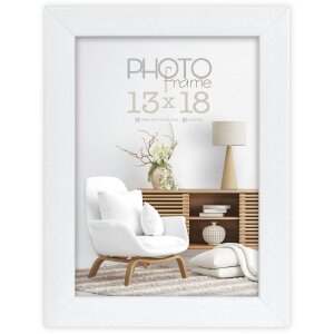 ZEP Bilderrahmen Marconi weiß 13x18 cm Blockprofil
