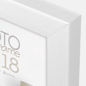 ZEP Bilderrahmen Marconi weiß 15x20 cm Blockprofil