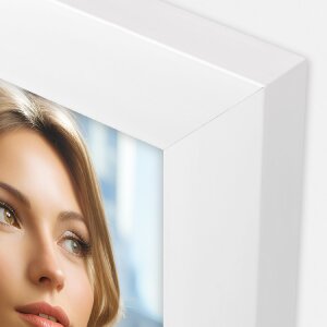 ZEP PS-Fotorahmen Galileo weiß 15x20 cm Holzrahmen für Bilder