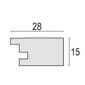 ZEP PS-Fotorahmen Galileo weiß 20x30 cm