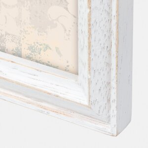 ZEP Holz-Doppelrahmen Rosel 2Q 32x21 cm Weiß für 2 Fotos 13x18 cm