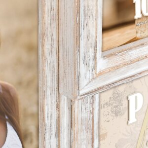 ZEP Galerie Rosel 3Q Ramă Foto Multiplă 10x10/10x15/13x18 cm Lemn Natur 37x26,5 cm