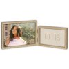 ZEP Basilea Ramă Foto Dublă Lemn Natur 36x14.5cm 10x15/13x18