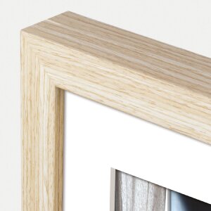 ZEP Bilderrahmen Niki natur 20x30 cm mit Passepartout 15x20 cm