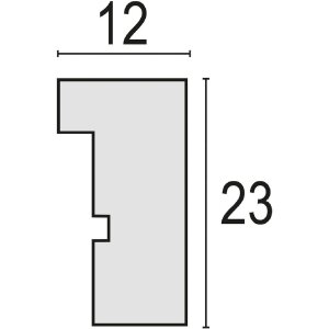 ZEP ramă foto din lemn Certificat negru 21x29,7 cm