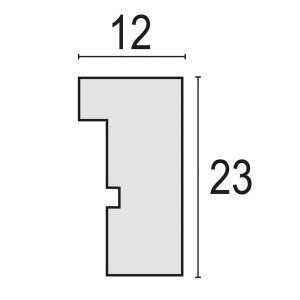 ZEP Ramă foto din lemn Malmo maro 30x40 cm cu passe-partout 20x30 cm