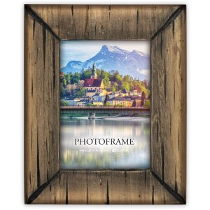 ZEP Holz-Fotorahmen Hallstatt 13x18 cm braun