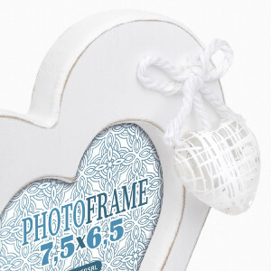 ZEP Galerie foto din lemn Elsa 2 fotografii 7.5x6.5 cm 10.5x9 cm Inimă 33x15 cm