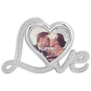 ZEP Metall-Portraitrahmen Margot 8x8 cm Herzform mit...