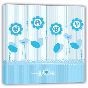 ZEP album pentru copii BABY BOOK asortat 25x25 cm 60 pagini albe