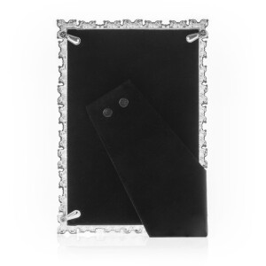 ZEP Cadru de portret Rossini metal rhinestone 10x15 cm și 13x18 cm argint