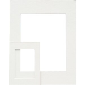 Deknudt SP110 passe-partout off-white cut-out 15x23 cm