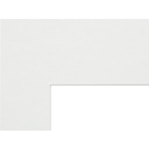 Deknudt SP111 passe-partout alb 50x50 cm cut-out 40x40 cm