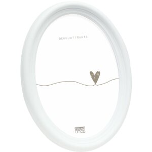 Deknudt S100F1 Ramă Foto Ovală 10x15 cm Alb
