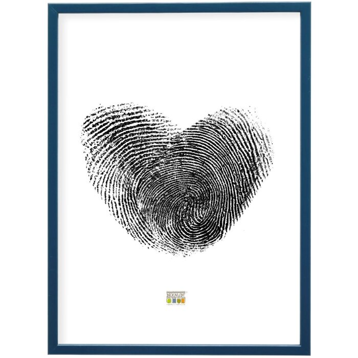 Deknudt S41JL6 Holzrahmen Blau 29.7x42 cm Eleganter Bilderrahmen