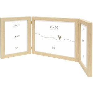 Deknudt S43AH1 Multi picture frame nature pentru fotografii de 10x15 cm și 15x20 cm