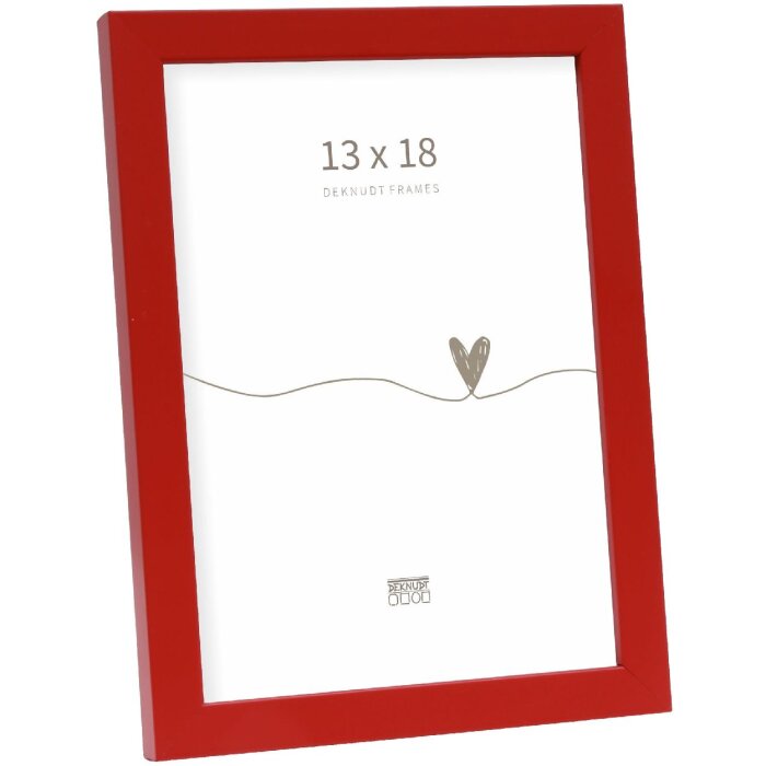 Deknudt S43AK4 Holzrahmen Rot 13x18 cm
