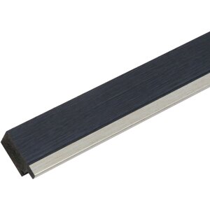 Deknudt S45VF7 Bilderrahmen 29,7x42 cm grau silber Innenkante Kunststoff