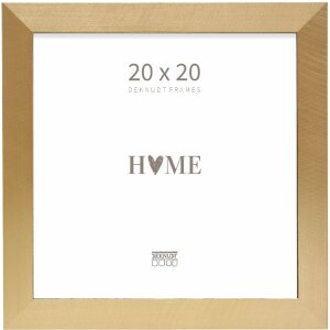 Deknudt S47BB2 cadru auriu/margine neagră 20x20cm plastic