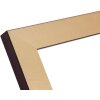 Deknudt S47BB2 Bilderrahmen Gold-Schwarz 30x40 cm