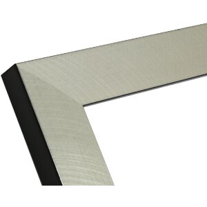 Deknudt S47BE2 Bilderrahmen Silber Schwarz 20x25cm