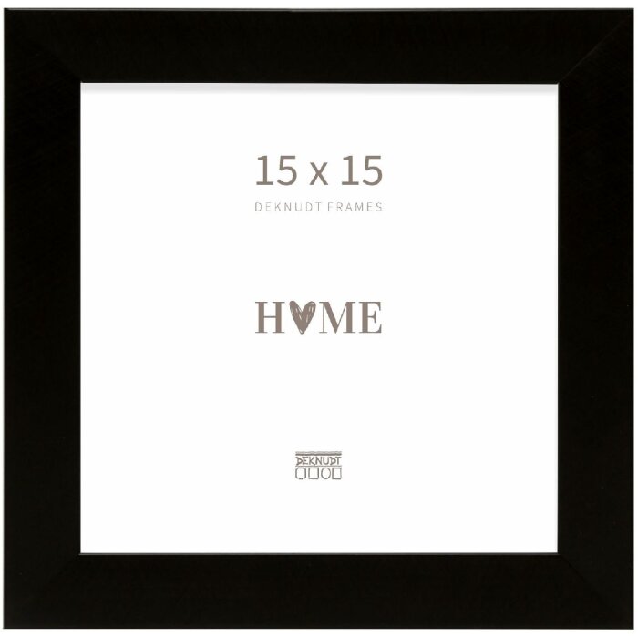 Ramă Foto Deknudt S47BK2 Negru 15x15 cm