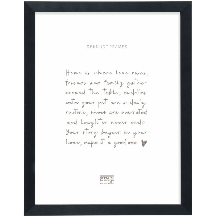 Deknudt S47BK2 Cadru Foto Negru 40x50cm