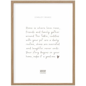 Deknudt S47DJ1 Cadru foto din lemn masiv de stejar 30x45 cm
