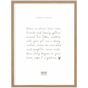 Deknudt S47DJ1 Cadru foto din lemn masiv de stejar 30x45 cm