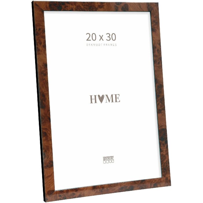 Deknudt S47EG1 Fotorahmen Wurzelholz Schwarz 20x30cm