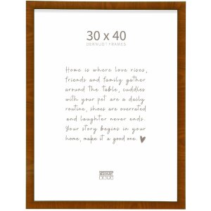 Deknudt S47EG3 Fotorahmen Wurzelholz Schwarz 30x40 cm