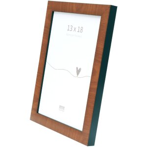 Deknudt S47EG3 Rahmen Wurzelholzfarbe Schwarz 30x45 cm