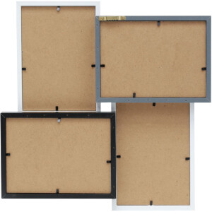 Deknudt S68VC9 Rama galerie 4 imagini 13x18 cm - Alb