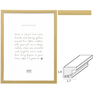 Deknudt S47EB2 Rahmen Gold Schwarze Kante 10x15 cm bis...