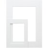 Deknudt SP11 Passepartout Weiß 13x13 bis 60x80cm Bilderrahmen-Zubehör