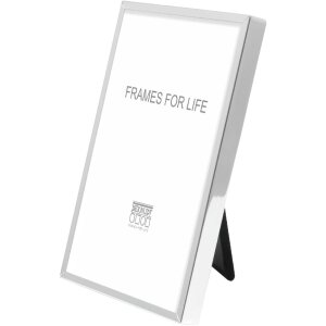 Deknudt S57MS1 Metallrahmen schmal glänzend silber 15x20 cm