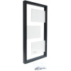 Deknudt S68UA2 cadru negru pentru 3 fotografii 10.0 x 15.0 cm