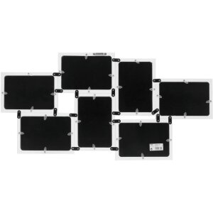 Deknudt S68UC1 cadru de perete alb 10x15 cm pentru 7 fotografii