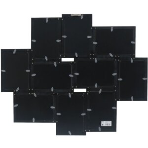 Deknudt S68UC2 cadru de perete negru pentru 10 imagini 10x15 cm