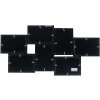 Deknudt S68UC2 Rama de perete neagră 10x15 cm pentru 7 fotografii