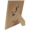 Deknudt S68UE3 Bilderrahmen Naturholzfarbe Beige Leinen 13x18 cm