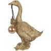 Clayre & Eef 5LMP671 Lampă de masă Goose de culoare aurie 42x23x60 cm E27/max 60W
