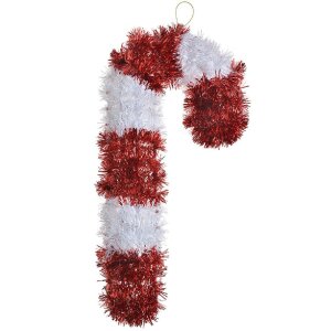 Clayre & Eef 65474 Decorațiune Candy Cane Roșu Alb...