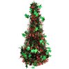 Clayre & Eef 65539M Weihnachtsbaum Dekoration grün rot 17x38 cm