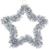 Clayre & Eef 65564ZI Decorațiune Star Silver 45x2x45 cm