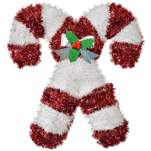 Clayre & Eef 65565 Weihnachtsdekoration Zuckerstangen...