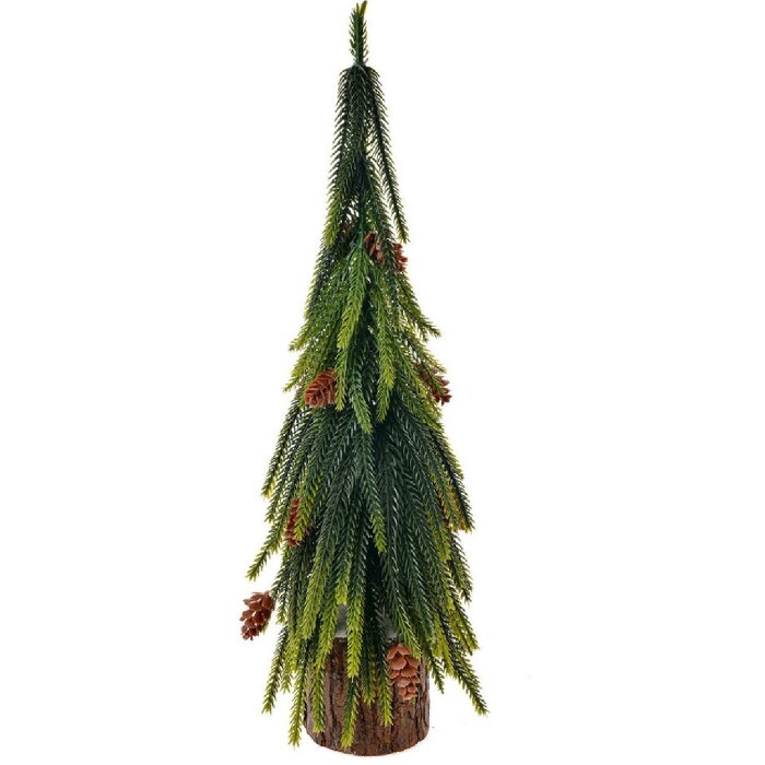 Clayre & Eef 65577 Künstlicher Weihnachtsbaum 38 cm