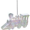 Clayre & Eef 65601 Deko-Anhänger Lokomotive Regenbogen 12x2x7 cm